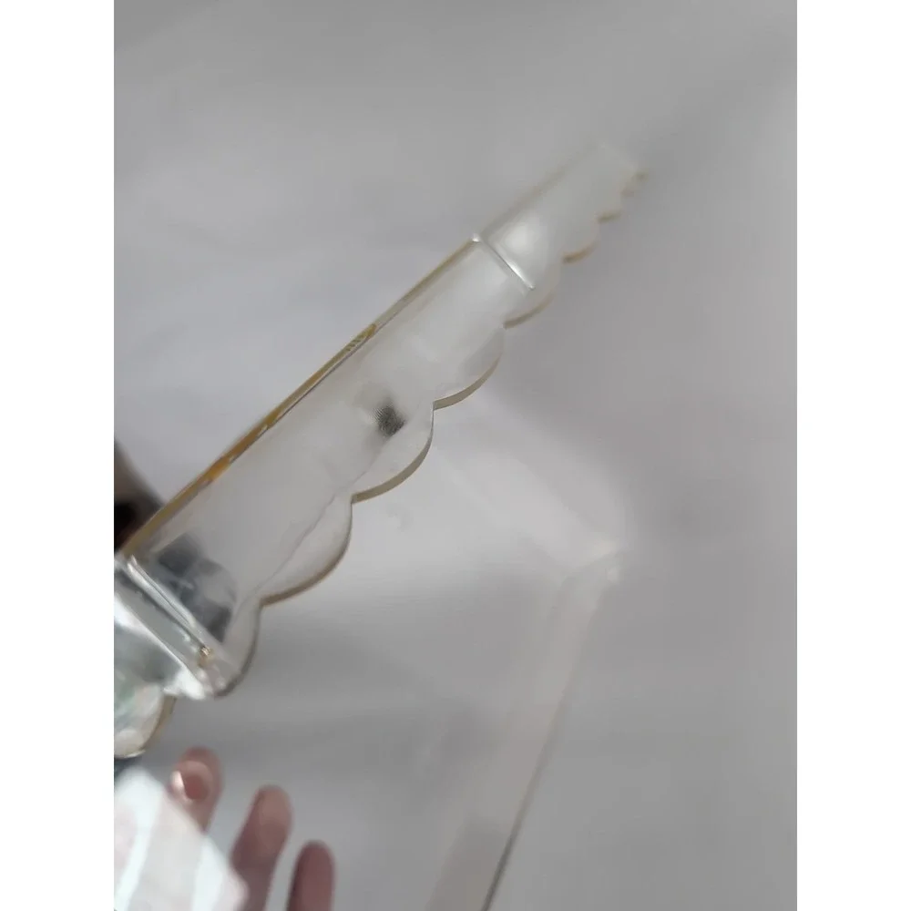 Wolff Acrylic Tissue Box Holder Mount Yellow/Cream Butterflies 10